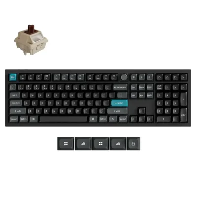 Безжична геймърска клавиатура Keychron Q6 Ultra, Черна - Q6U-M3 gallery image 1
