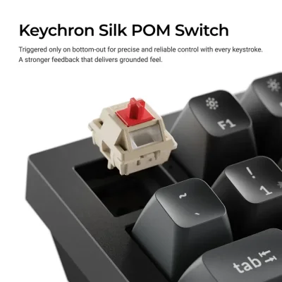 Безжична геймърска клавиатура Keychron Q6 Ultra, Черна - Q6U-M3 gallery image 3