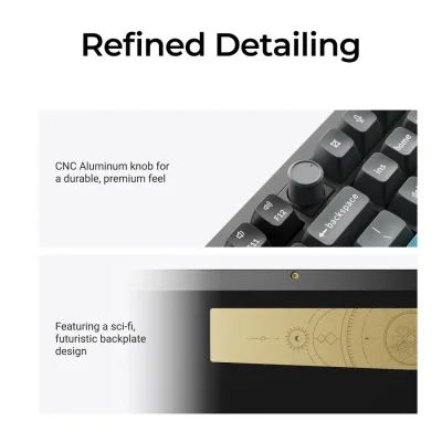 Безжична геймърска клавиатура Keychron Q6 Ultra, Черна - Q6U-M3 gallery image 4