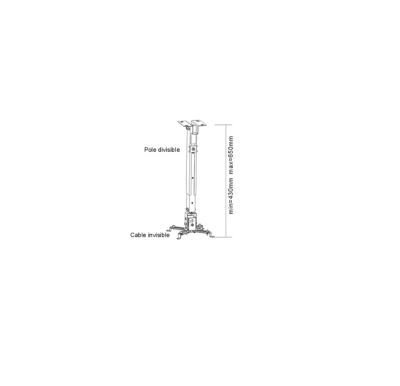 Стойка Sunne Universal Ceiling Projector Bracket - PRO02 gallery image 2