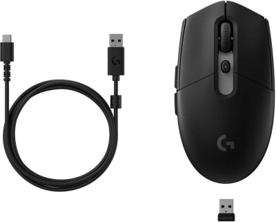 Безжична геймърска мишка Logitech G305 X Superlight, Черна - 910-007739 gallery image 5