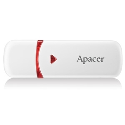 Флаш памет 64GB Apacer AH333, Бяла - AP64GAH333W-1 gallery image 2