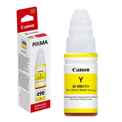 Консуматив Canon GI-490, Yellow - 0666C001AA