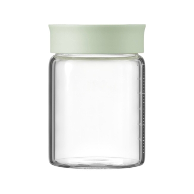 Буркани за съхранение Buydeem CS1013, 500 ml, 3 броя, Зелени - CS1013-CG