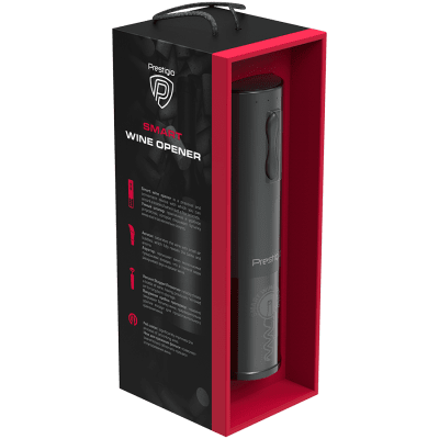 Смарт отварачка за вино Prestigio Bolsena, Черна - PWO101BK_EN gallery image 7