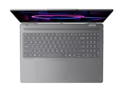 Лаптоп Lenovo Yoga 7 2-in-1, 16.0", Intel Core Ultra 7 355, 32GB RAM, 1TB SSD, Intel Graphics, Windows 11 Home, Сив - 83TE0010BM gallery image 3