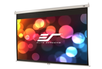 Екран 128" Elite Screen M128NWX Manual, Бял - M128NWX