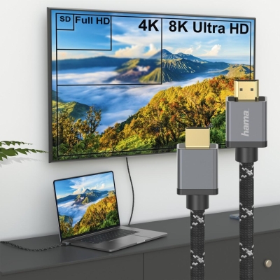 Кабел Ultra High Speed HDMI към HDMI, 5 m - Hama-205067 gallery image 11