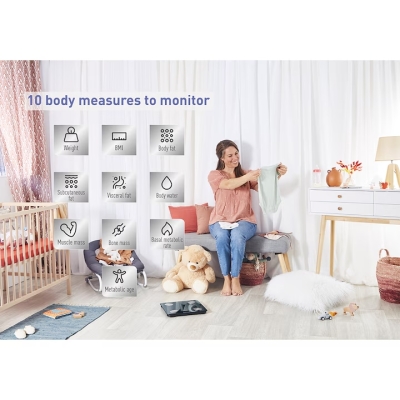 Електронен кантар Tefal Goodvibes Life - BM9620S1 gallery image 8