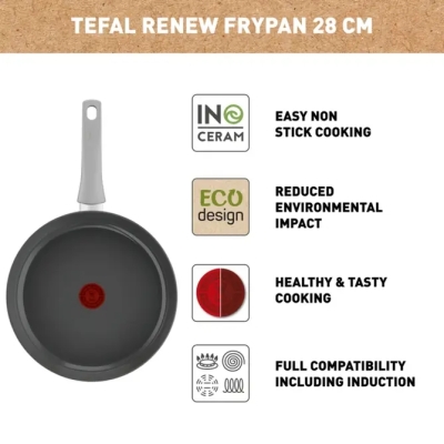 Тиган Tefal Renew On, 28 cm - C4270632 gallery image 3