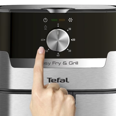 Уред за здравословно готвене Tefal 2 в 1 Easy Fry & Grill - EY501D15 gallery image 3