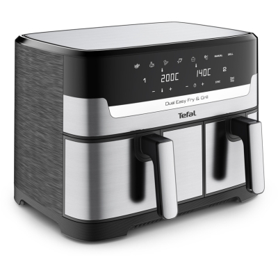 Уред за здравословно готвене Tefal 2 в 1 Dual Easy Fry & Grill - EY905D10 gallery image 2