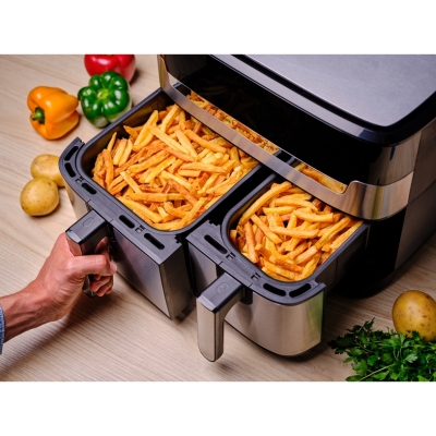 Уред за здравословно готвене Tefal 2 в 1 Dual Easy Fry & Grill - EY905D10 gallery image 7