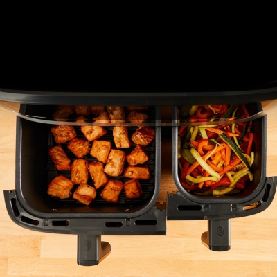 Уред за здравословно готвене Tefal 2 в 1 Dual Easy Fry & Grill - EY905D10 gallery image 8