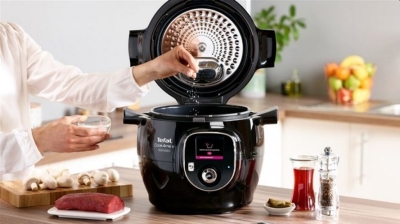 Мултикукър Tefal Cook4me Connect +, Черен - CY855830 gallery image 14