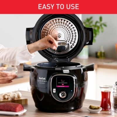 Мултикукър Tefal Cook4me Connect +, Черен - CY855830 gallery image 6