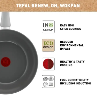 Уок тиган Tefal Renew On, 28 cm - C4271932 gallery image 3