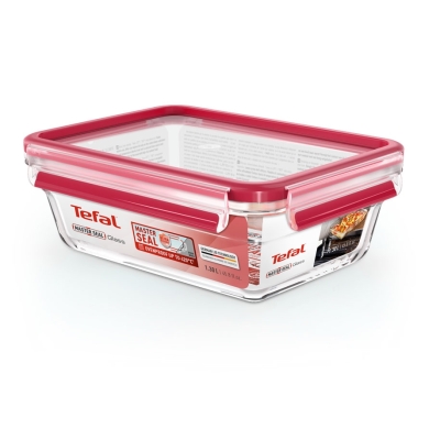 Стъклена кутия за храна Tefal MasterSeal, 1.3 l - N1041010 gallery image 1