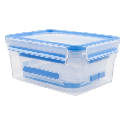 Комплект кутии за съхранение Tefal Masterseal Fresh, 0.55 l, 1 l, 2.3 l, 3 броя - K3028912 gallery image 2