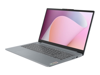 Лаптоп Lenovo IdeaPad Slim 3, 15.6", AMD Ryzen 7 5825U, 16GB RAM, 512GB SSD, AMD Radeon Graphics, Без ОС, Сив - 82XM019ABM gallery image 3
