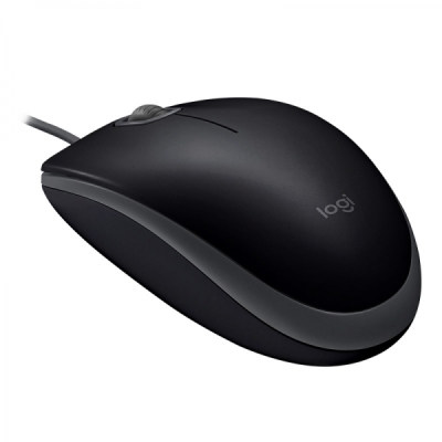 Мишка Logitech B110 Silent - 910-005508, Черна gallery image 2