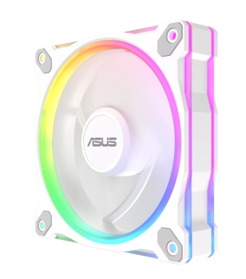 Комплект вентилатори Asus Prime MR120 Reverse ARGB, Бели - 90DA00L3-B09020 gallery image 5