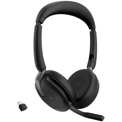 Безжични слушалки Jabra Evolve2 65 Flex, Черни - 26699-999-899 gallery image 1