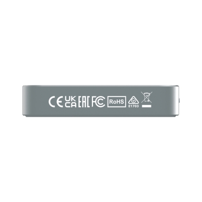 Външна батерия Verbatim Charge 'n' Go, 10 000 mAh, Сива - 32268 gallery image 5