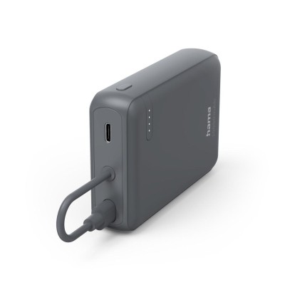 Външна батерия Hama Travel, 10000 mAh, Сива - Hama-201739 gallery image 1