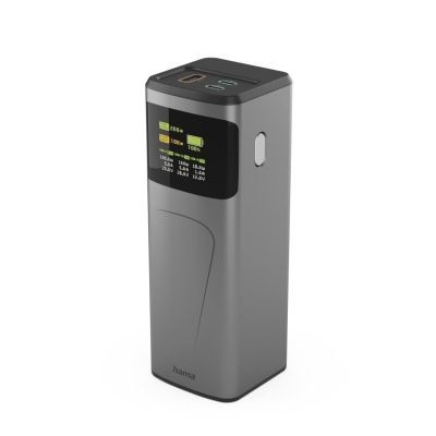 Външна батерия Hama High Power, 200 W, 24 000 mAh, Черна - Hama-201743 gallery image 6