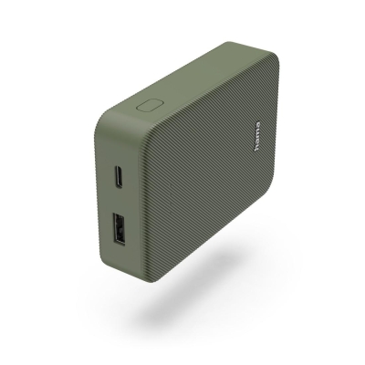 Външна батерия Hama Colour 10, 10000 mAh, Зелена - Hama-201713 gallery image 1