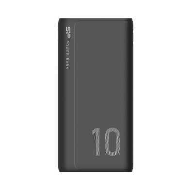 Външна батерия Silicon Power QP15, 10000 mAh, Черна - SP10KMAPBKQP150K gallery image 1