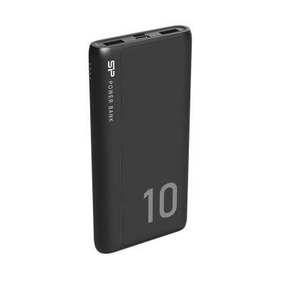 Външна батерия Silicon Power QP15, 10000 mAh, Черна - SP10KMAPBKQP150K gallery image 2