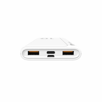 Външна батерия Silicon Power QP15, 10000 mAh, Бяла - SP10KMAPBKQP150W gallery image 3