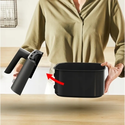 Уред за здравословно готвене Tefal Mega Compact, 7.5 l - EY866HE1 gallery image 5