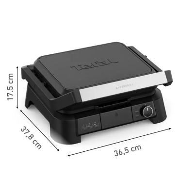 Електрически грил Tefal, Черен - GC5108E0 gallery image 3