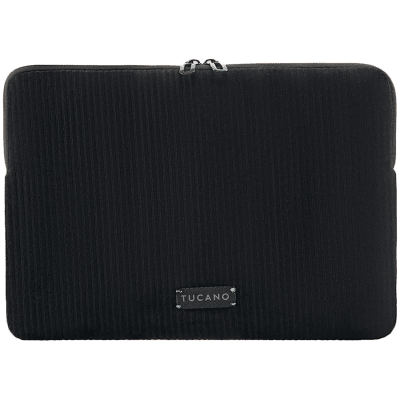 Калъф за лаптоп Tucano Velluto2 16'' за MacBook Pro 16''/ MacBook Pro 15''/ Laptop 15.6'', Черен - BFVEL2MB16-BK gallery image 1
