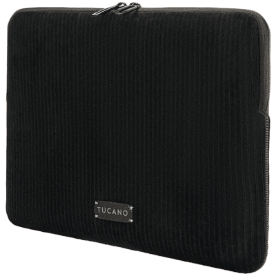 Калъф за лаптоп Tucano Velluto2 16'' за MacBook Pro 16''/ MacBook Pro 15''/ Laptop 15.6'', Черен - BFVEL2MB16-BK gallery image 2
