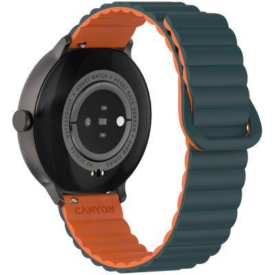 Смарт часовник Canyon Jacky SW-69, 50 mm, Зелен/Оранжев - CNS-SW69BG gallery image 4