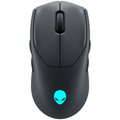 Безжична геймърска мишка Alienware Tri-Mode AW720M - 545-BBDN-14, Черна gallery image 1