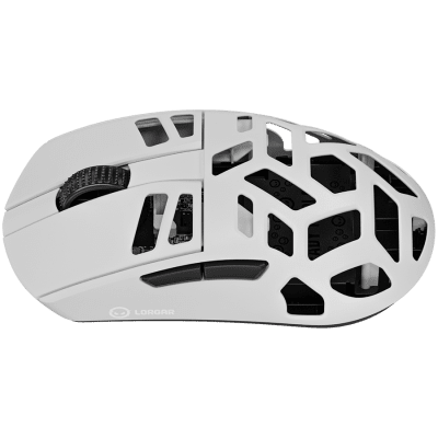 Безжична геймърска мишка Lorgar MSE90W - LRG-MSE90W-WH, Бяла gallery image 3