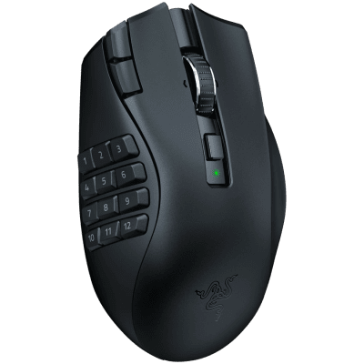 Безжична геймърска мишка Razer Naga V2 HyperSpeed - RZ01-03600100-R3G1, Черна gallery image 2