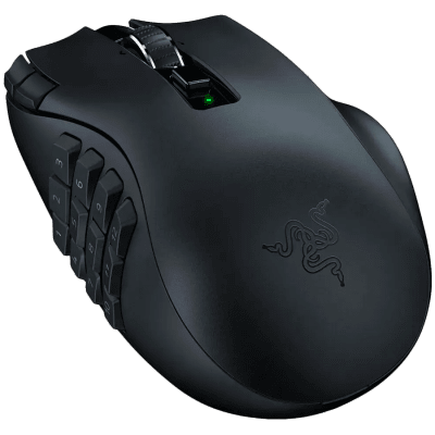 Безжична геймърска мишка Razer Naga V2 HyperSpeed - RZ01-03600100-R3G1, Черна gallery image 3