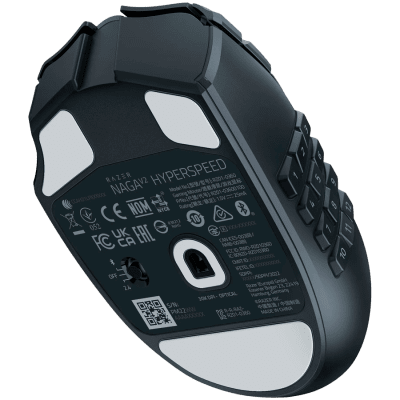 Безжична геймърска мишка Razer Naga V2 HyperSpeed - RZ01-03600100-R3G1, Черна gallery image 5