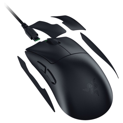 Безжична геймърска мишка Razer DeathAdder V4 Pro - RZ01-05330100-R3G1, Черна gallery image 4