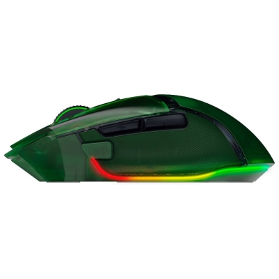 Безжична геймърска мишка Razer Basilisk V3 Pro 35K - RZ01-05240300-R3G1, Зелена gallery image 2