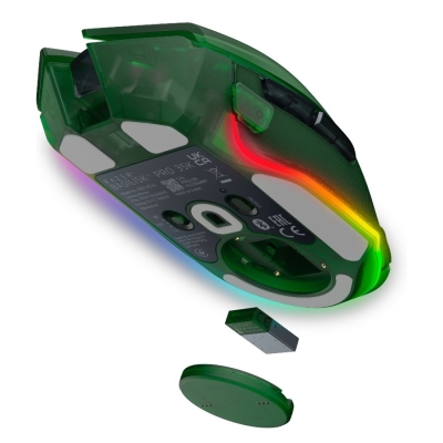 Безжична геймърска мишка Razer Basilisk V3 Pro 35K - RZ01-05240300-R3G1, Зелена gallery image 3