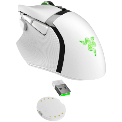 Безжична геймърска мишка Razer Basilisk V3 Pro - RZ01-04620200-R3G1, Бяла gallery image 2