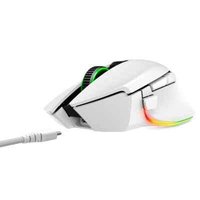 Безжична геймърска мишка Razer Basilisk V3 Pro - RZ01-04620200-R3G1, Бяла gallery image 3