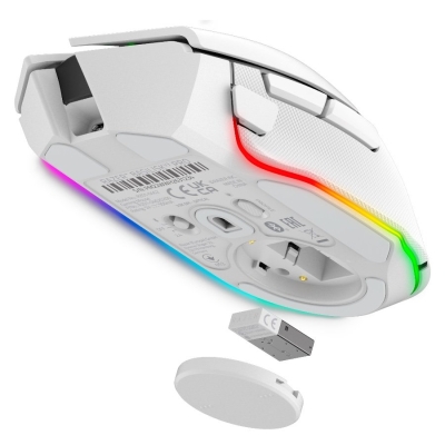 Безжична геймърска мишка Razer Basilisk V3 Pro - RZ01-04620200-R3G1, Бяла gallery image 4